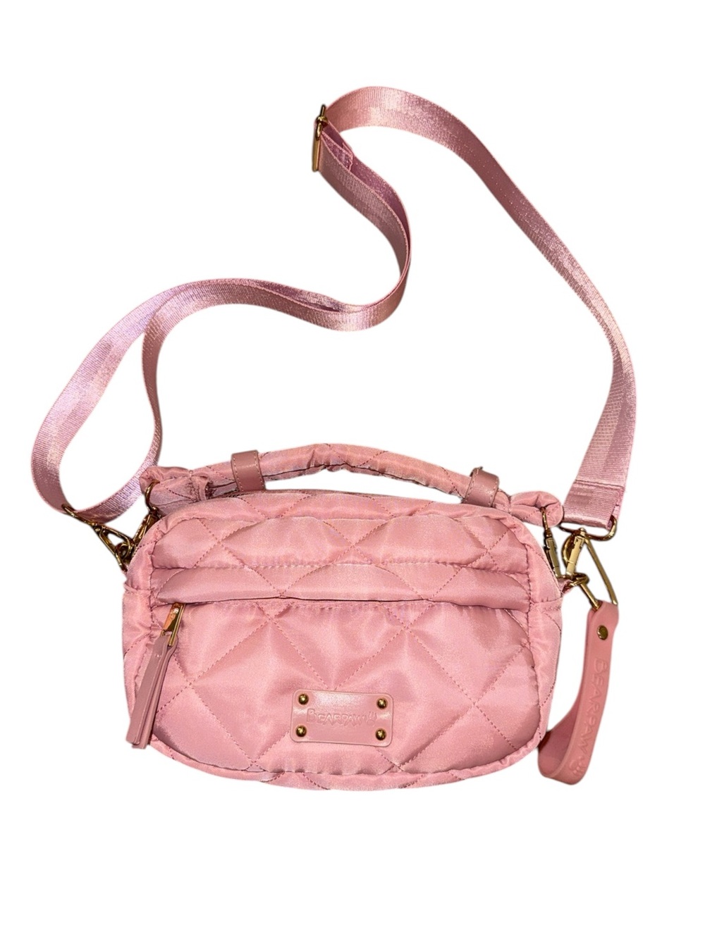 BearPaw Quilted Crossbody Bag